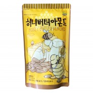 Hạt Hạnh nhân tẩm mật ong Hàn Quốc túi 250gr
